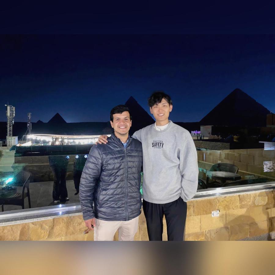Life Pyramids Inn Kafret el-Gabal 외부 사진